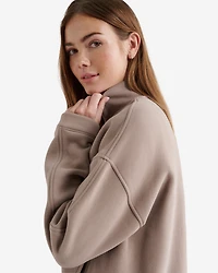 Blouson en molleton Nuage à glissière