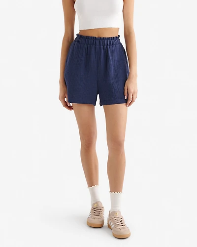 Isla Cotton Gauze Short 3.5 Inch