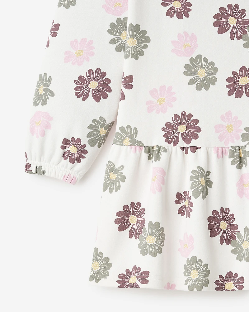 Robe à motif floral Roots Academy pour fille