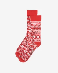 Adult Holiday Crew Sock