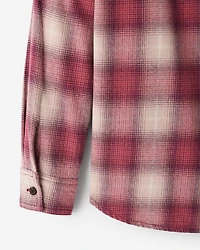 Kids Relaxed Plaid Shirt