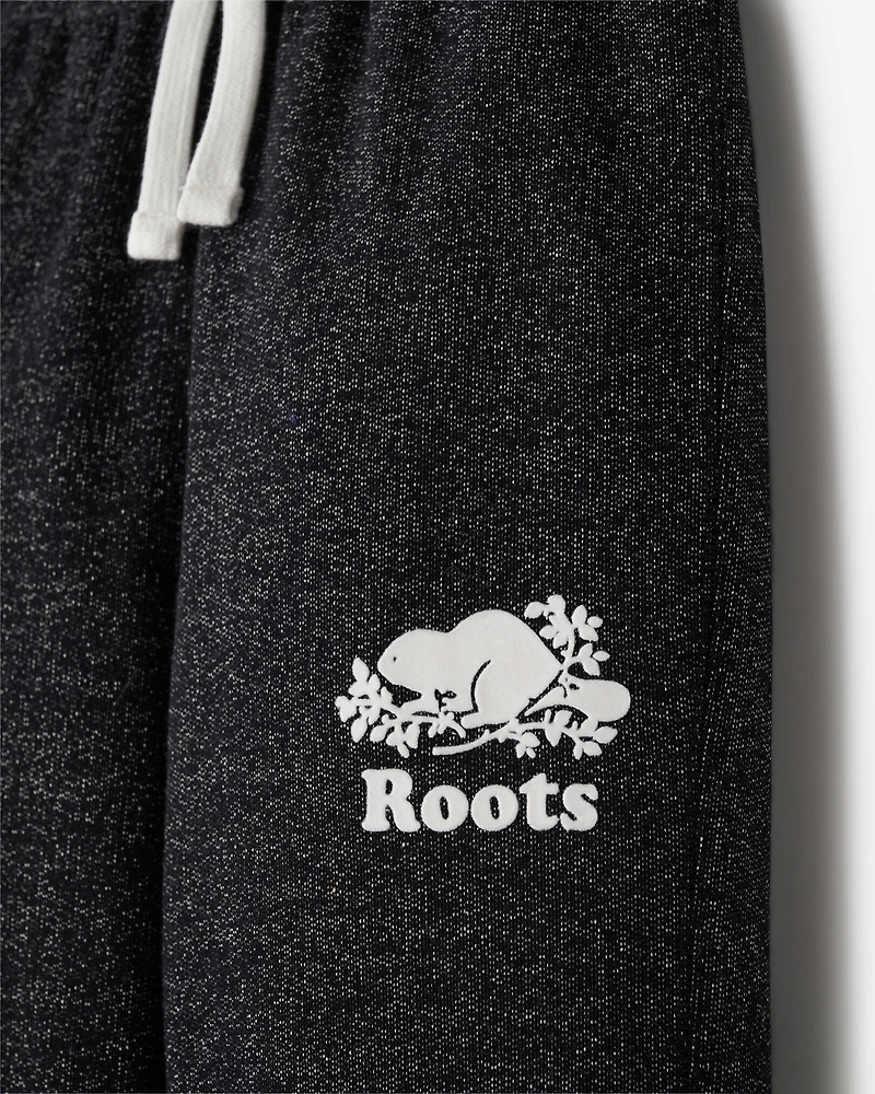 Pantalon original ajusté en molleton de coton bio pour enfants