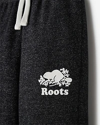 Pantalon original ajusté en molleton de coton bio pour enfants