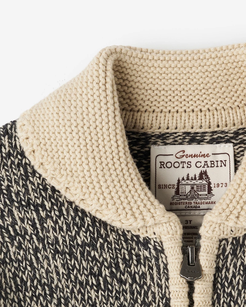Toddler Cabin Shawl Cardigan