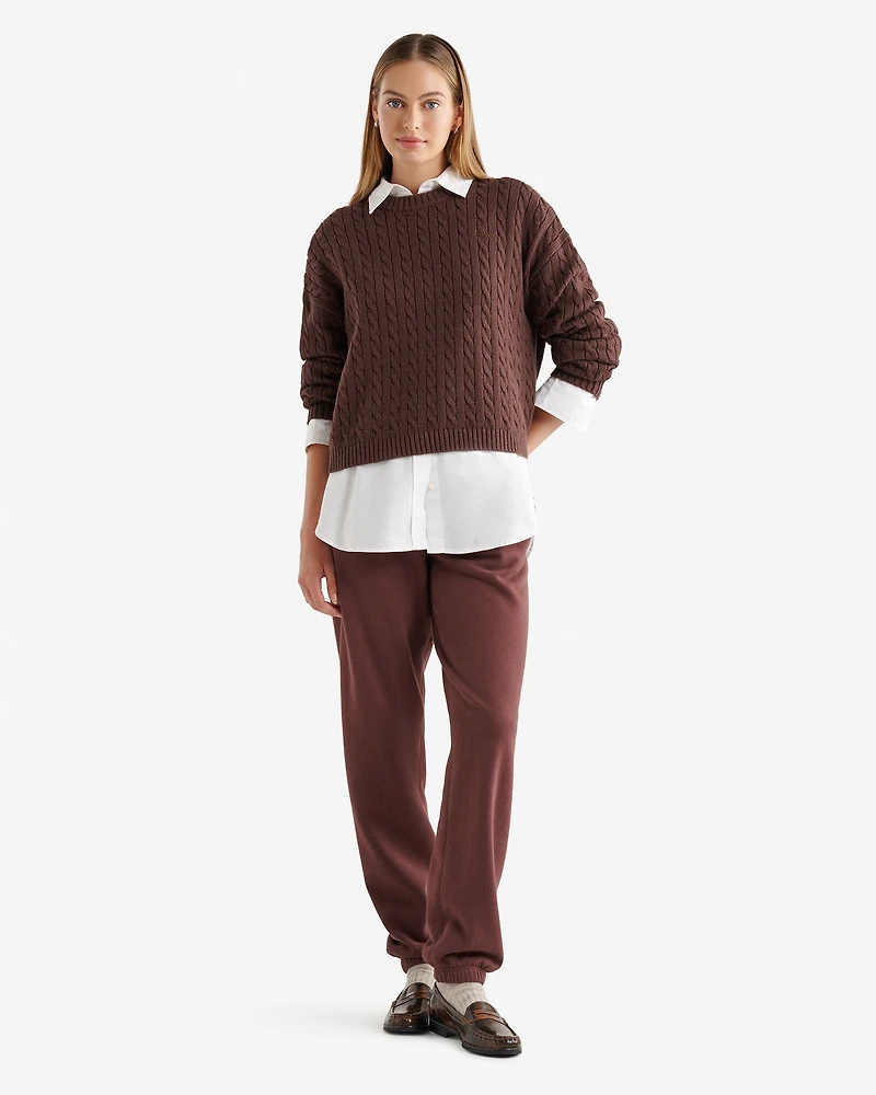 Roots Cable Crew Sweater