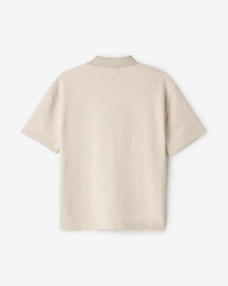 Polo en molleton estival Nuage