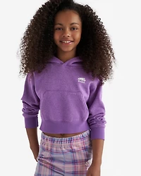 Girls Cooper Sparkle Cropped Hoodie