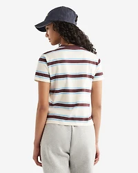 Womens Myrle Striped Short Sleeve T-Shirt