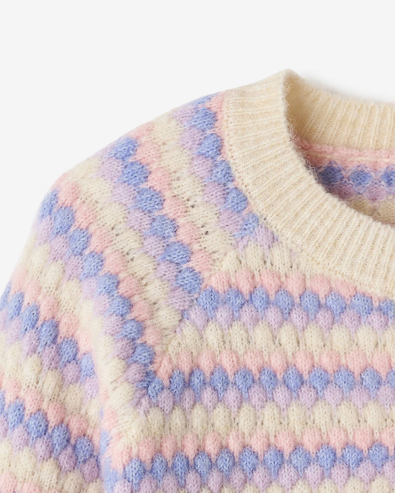 Cardigan après-ski pour filles
