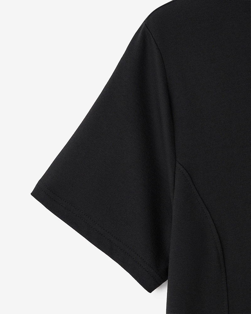 Robe mini à manches courtes Renew