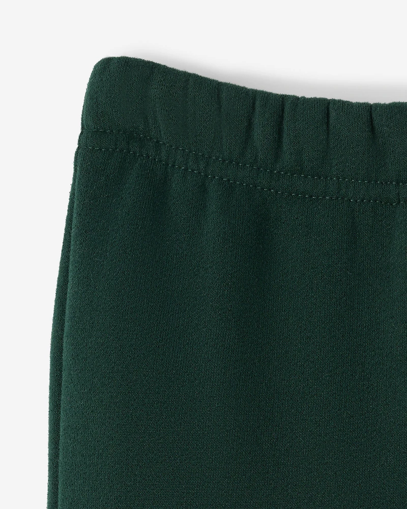 Toddler Plaid Applique Sweatpant