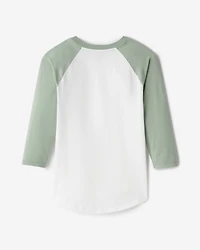 Womens Organic Cooper Baseball T-shirt
