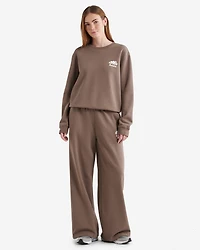 Organic Cooper Wide Leg Sweatpant