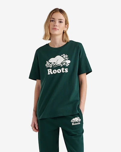 Womens Organic Relaxed Cooper T-shirt