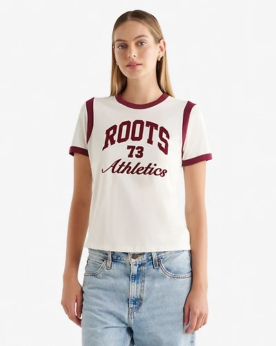 Womens Roots Arch Short Sleeve T-Shirt