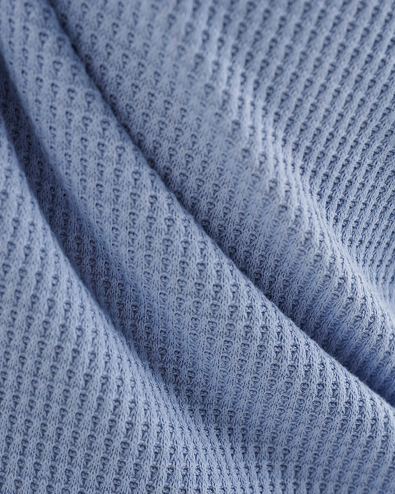 Waffle Long Sleeve Top