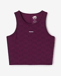 Roots Toronto Tempo Print Cropped Tank