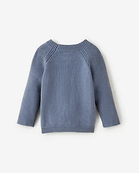 Chandail à col rond en tricot pour bébé