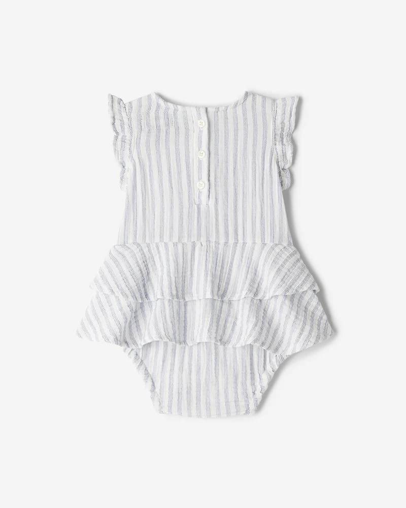 Robe à volants Isla pour bébé