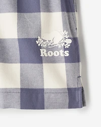 Womens Plaid Pajama Short