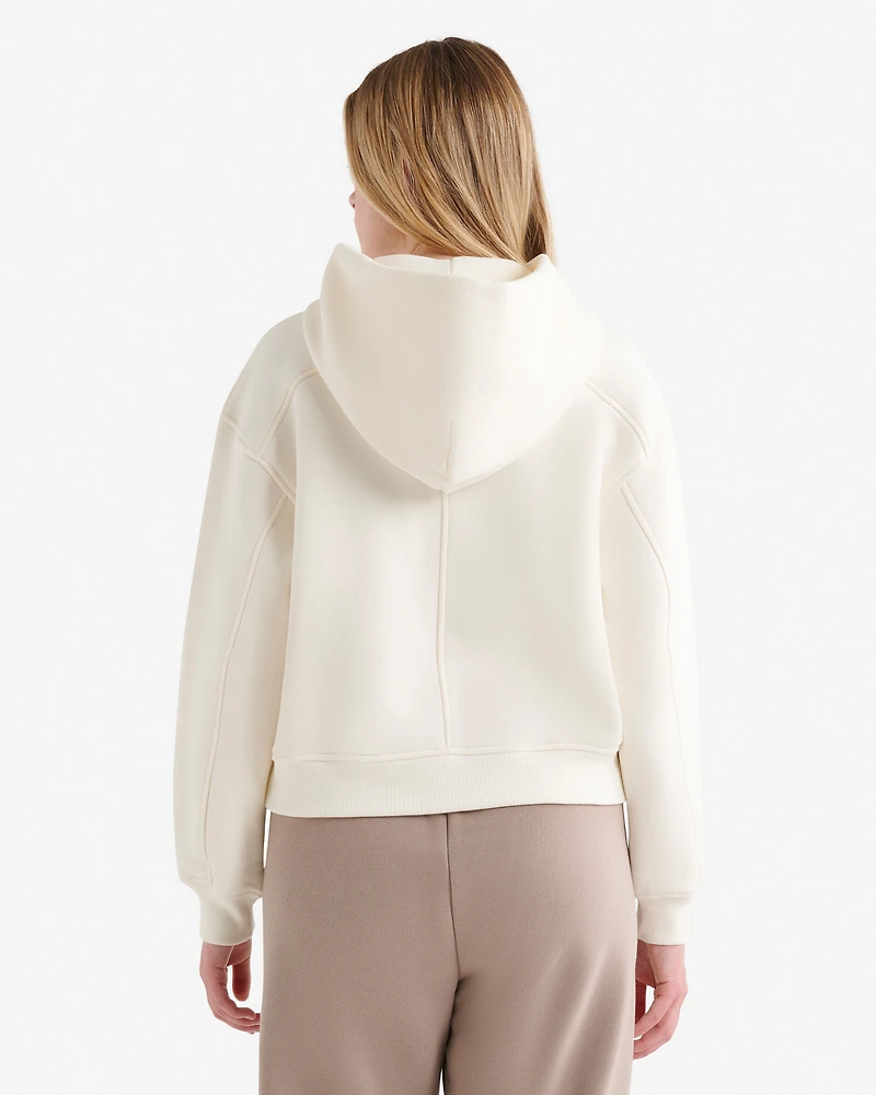 Chandail à capuchon en molleton nuage