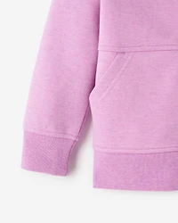 Chandail à capuchon et glissière en tissu interlock Recover pour tout-petits