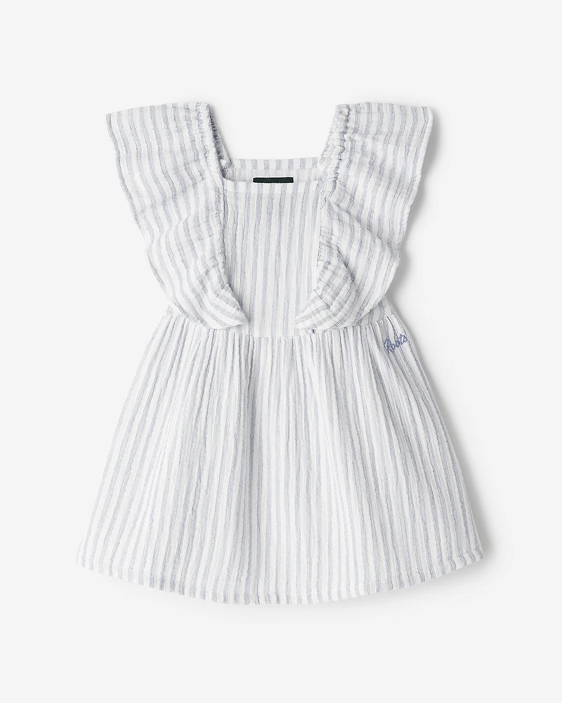 Robe babydoll à volants Isla pour toutes-petites