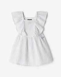 Robe babydoll à volants Isla pour toutes-petites