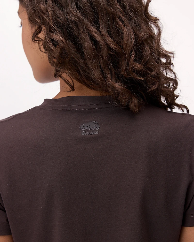 T-shirt sport à manches courtes en tricot