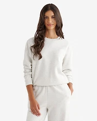 Chandail à col rond décontracté en coton bio Cooper