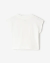 T-shirt ample sans manches pour toutes-petites