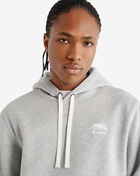 Chandail kangourou original à capuchon en jersey bouclette coton bio