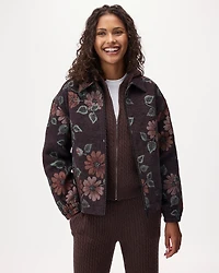 Blouson Jacquard floral