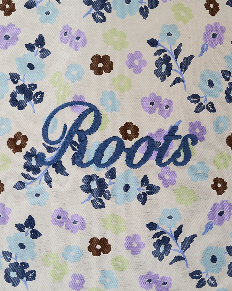 Floral Canvas Tote
