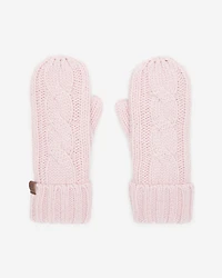Womens Olivia Cable Mitten