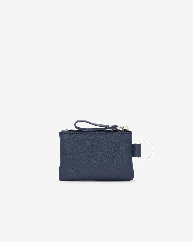 Pochette à glissière en cuir Cervino