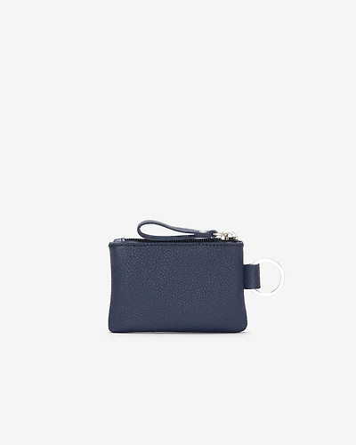 Pochette à glissière en cuir Cervino