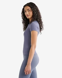 Roam Rib Fitted Short Sleeve Top