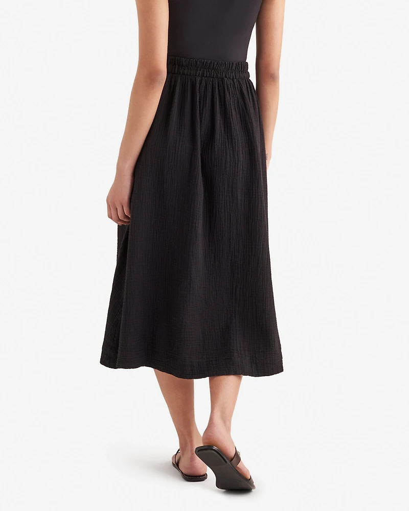 Jupe en gaze de coton Isla