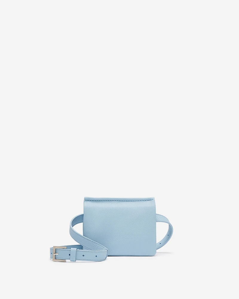 Sac-ceinture double en cuir Nuage