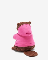 Castor en peluche Amour