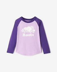 T-shirt style baseball à manches longues Cooper pour tout-petits