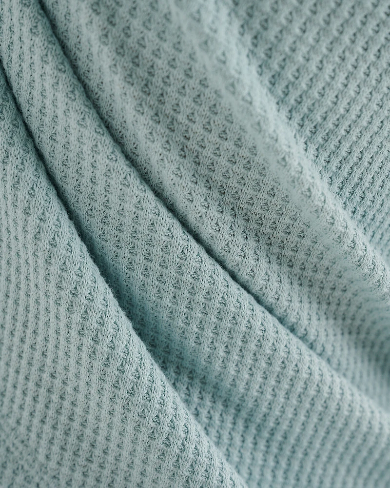 Waffle Long Sleeve Top