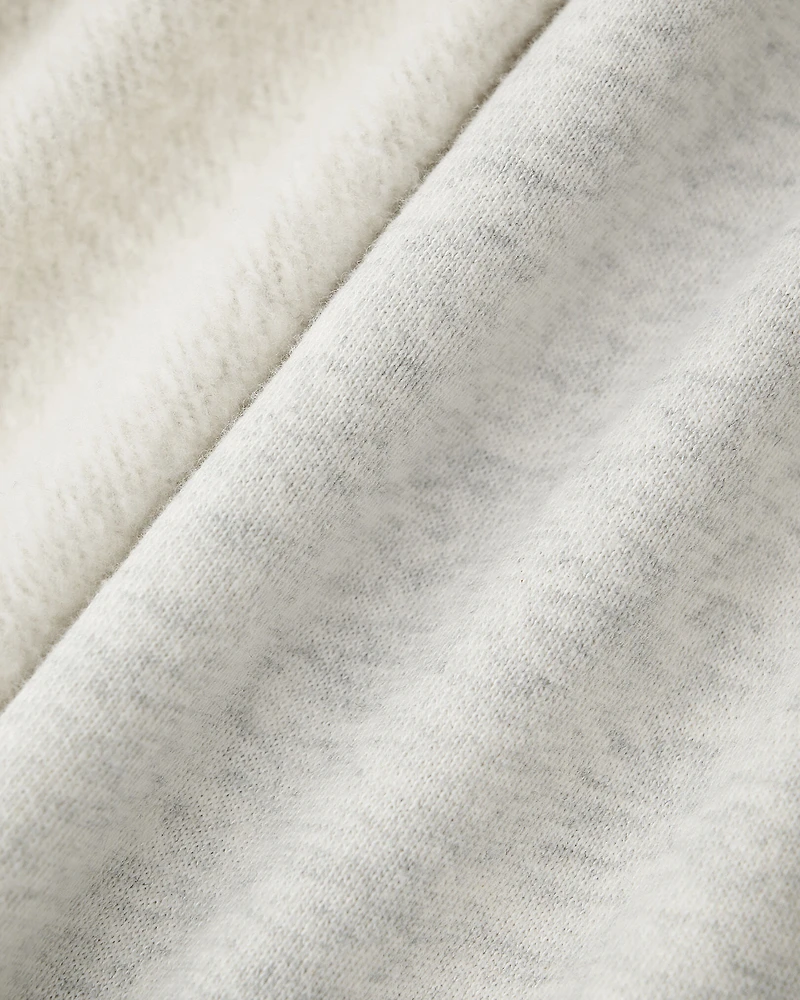 Chandail à demi-glissière avec appliqué Roots