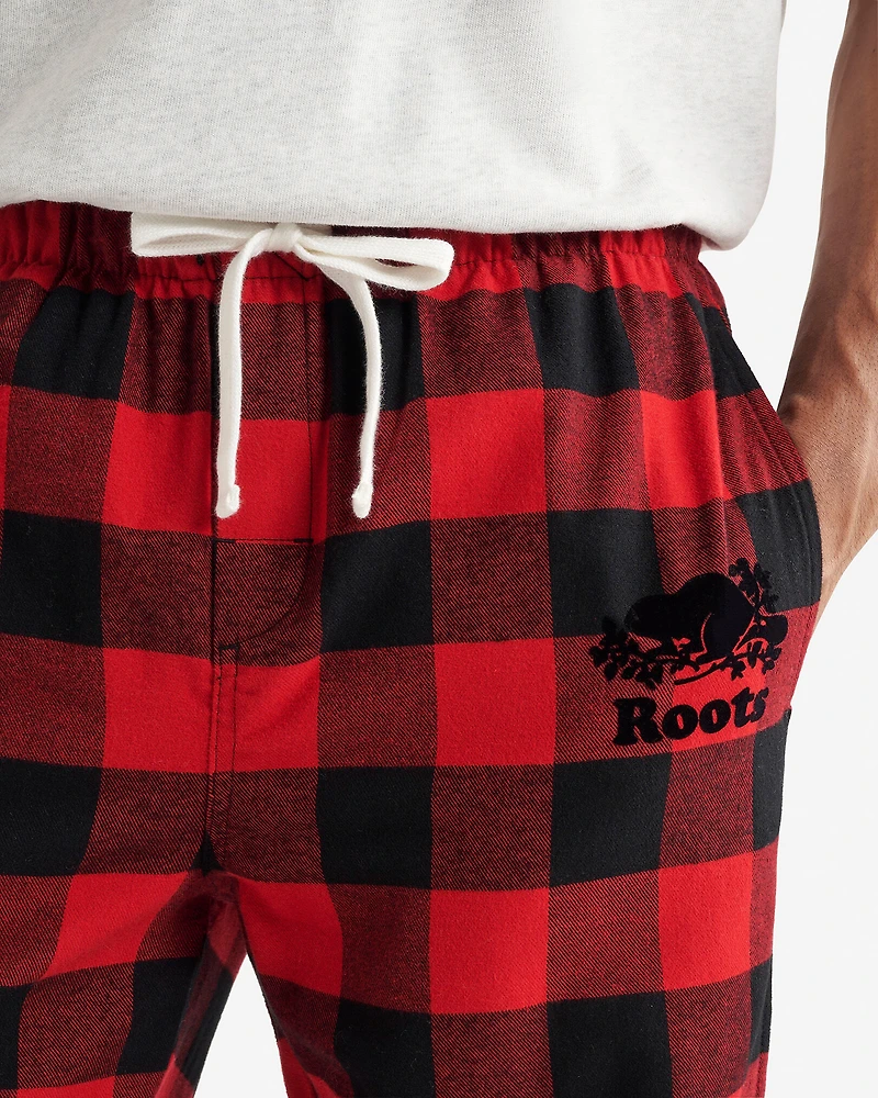Mens Park Plaid Pajama Pant