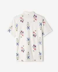 Polo en tricot floral Renew