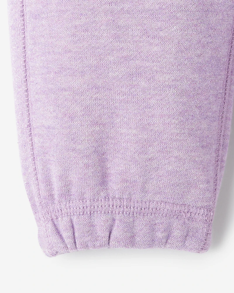 Pantalon original en molleton scintillant pour bébés