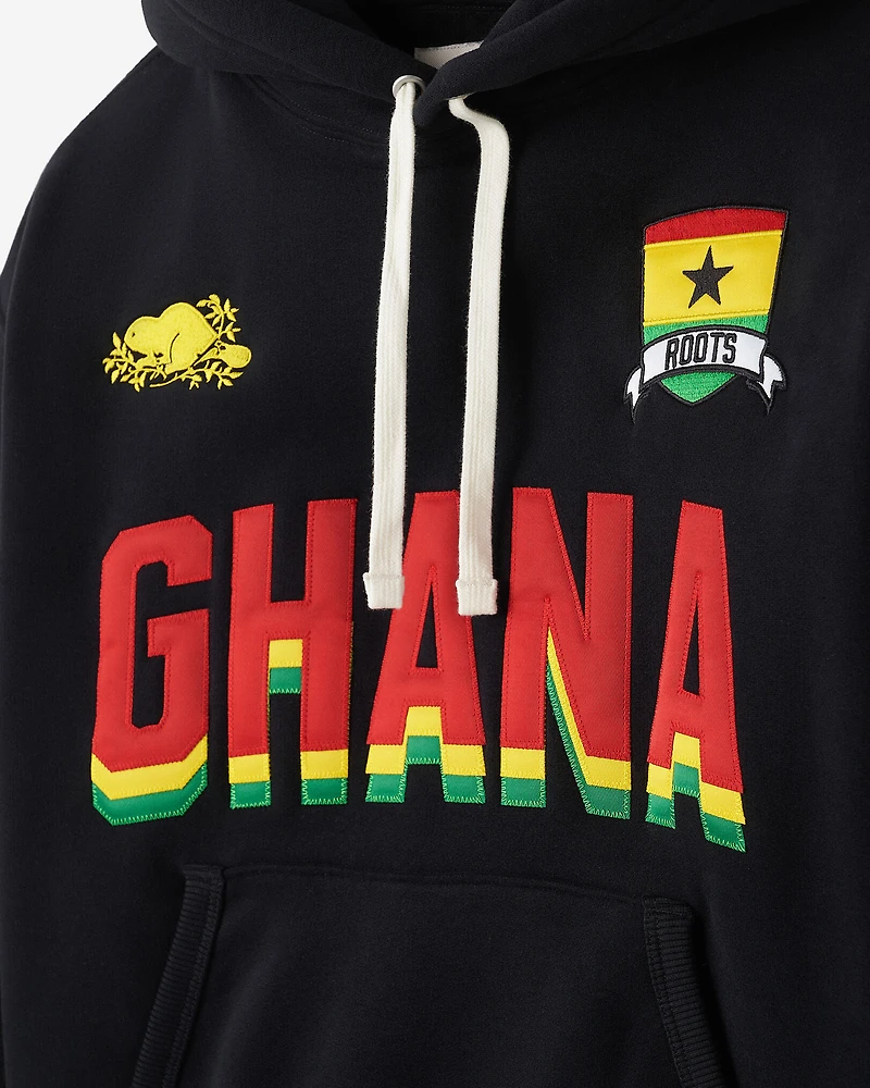 Chandail à capuchon international Ghana Roots