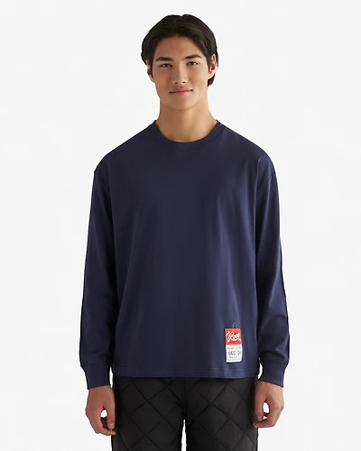 Mens Ski Pass Relaxed Long Sleeve T-Shirt