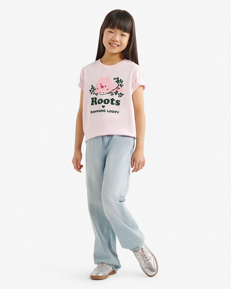 Kids Roots X Zanmang Loopy T-Shirt